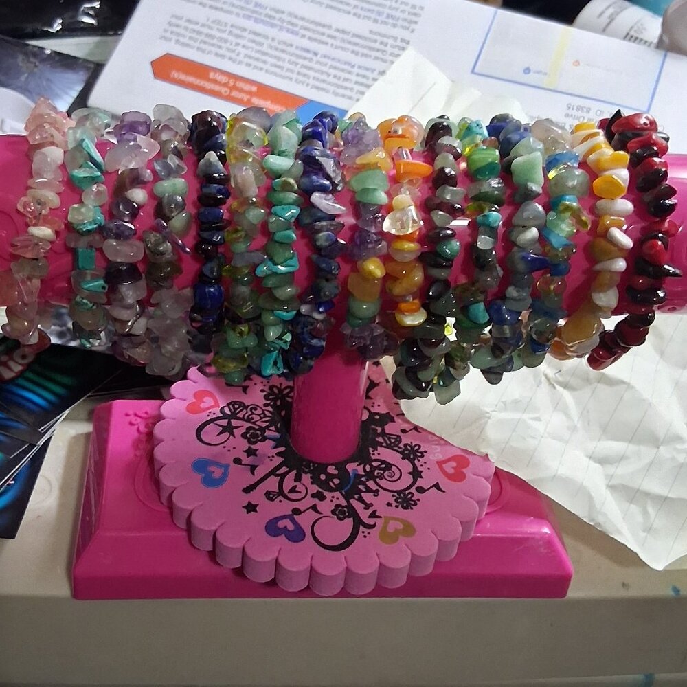 Gemstone bracelets